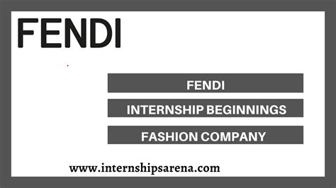 fendi lavoro|Fendi internships.